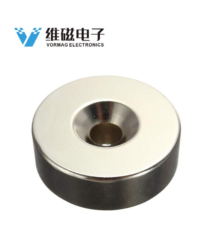 30mmx10mm with 6mm Countersink Hole N52 Strong Disc Magnets